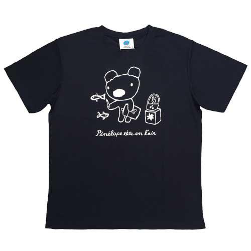 吸汗速乾ペネロペプリント半袖Tシャツ-A 商品画像