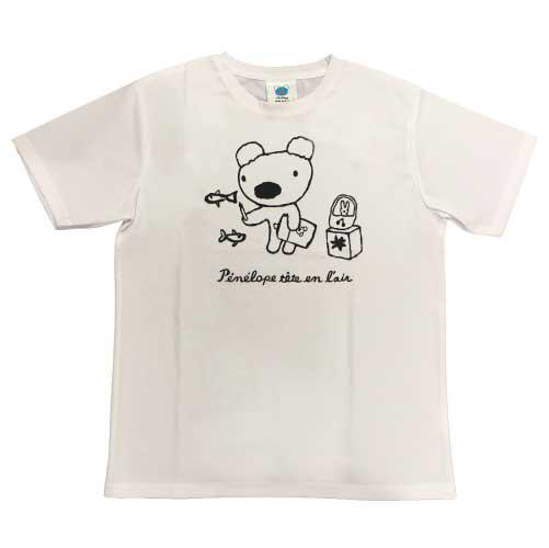吸汗速乾ペネロペプリント半袖Tシャツ-A 商品画像 サムネイル