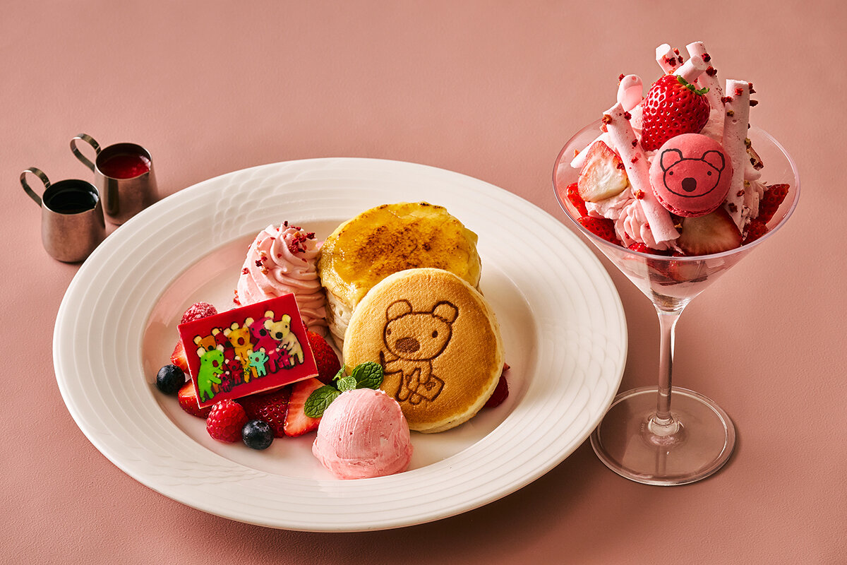 品川プリンスホテル×うっかりペネロペ」苺のコラボメニューが登場